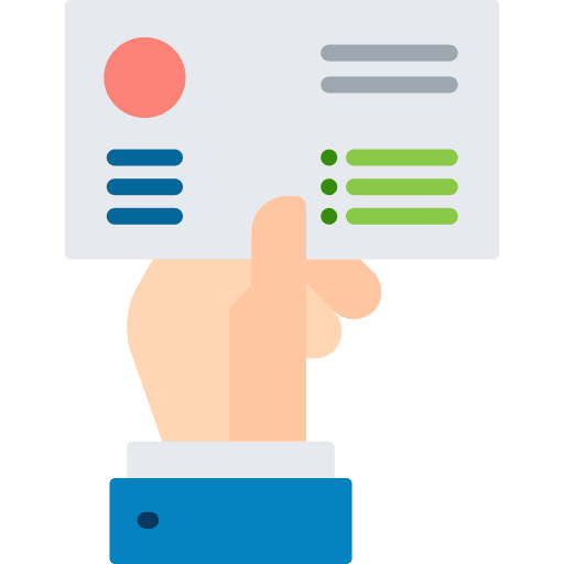 Business card business credit card debit card icon