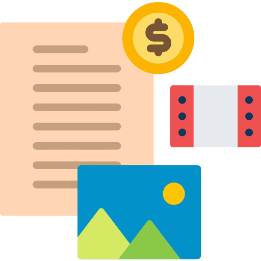 Content interface files and folders files icon
