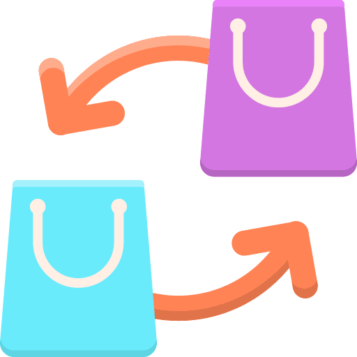 Exchange waiting exchange circle icon