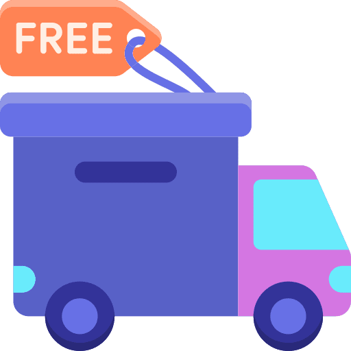 Free delivery delivery truck automobile delivery icon