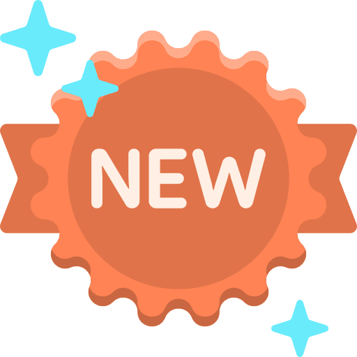 New label commerce new product icon