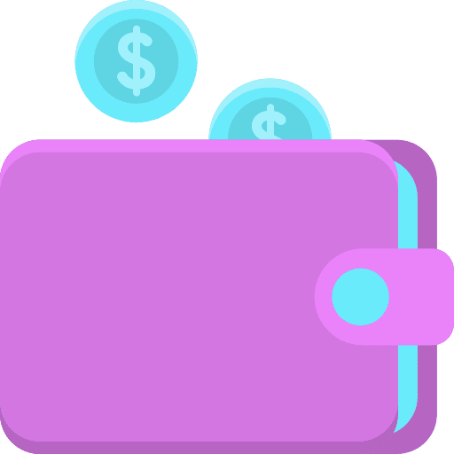 Wallet wallet billfold money icon