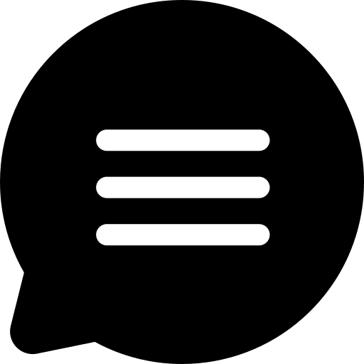 Chat chat conversation speech bubble icon