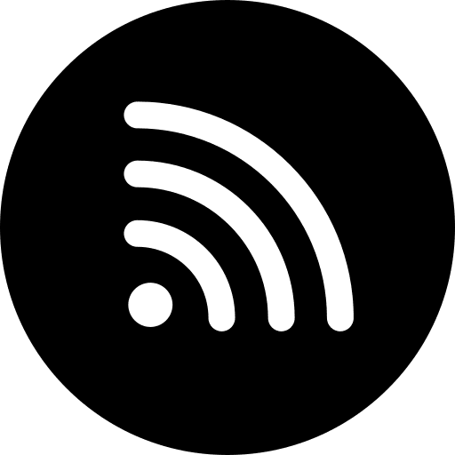 Rss logotype social media logo icon