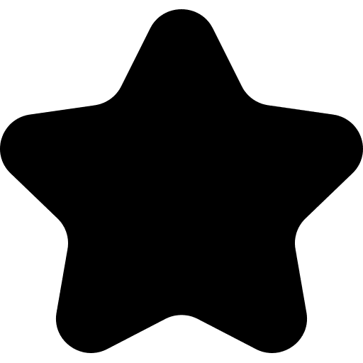 Star interface signs rate icon