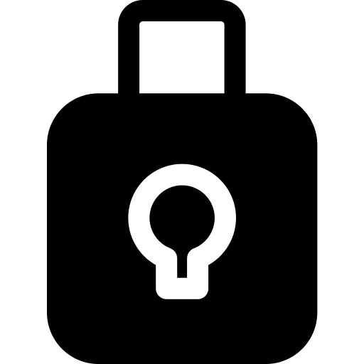 Password security padlock lock icon