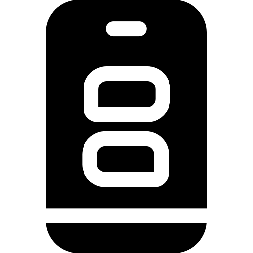 Cellphone communications touch screen mobile phone icon