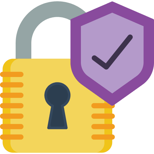 Padlock padlock security tools and utensils icon