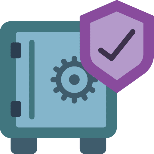 Safebox safebox savings tools and utensils icon