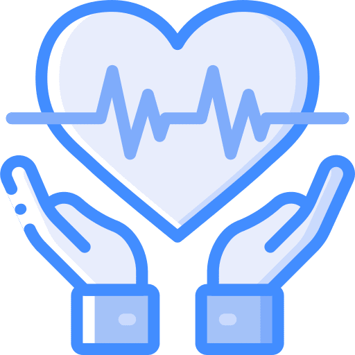 Life insurance life protection business icon