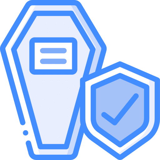 Funeral funeral burial security icon