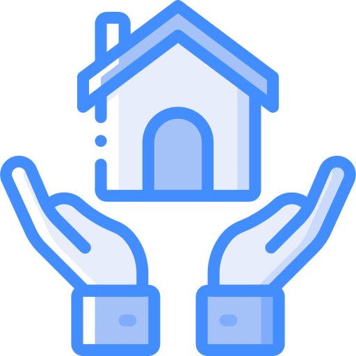 Home insurance building real estate housing icon