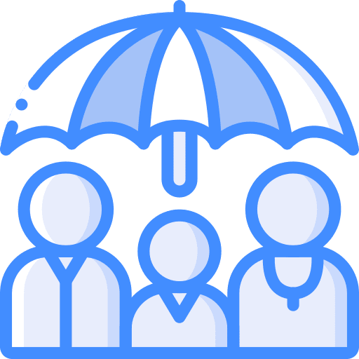 Insurance people security insurance icon