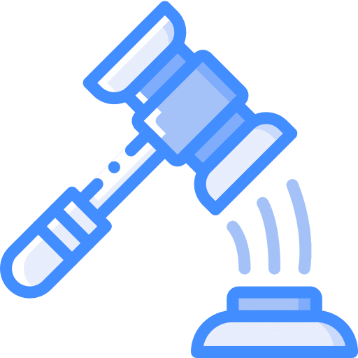 Auction justice security auction icon