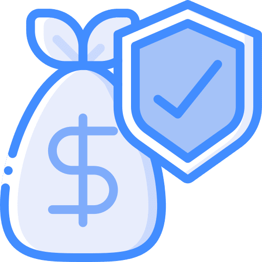 Money bag currency business and finance money icon