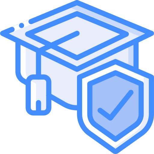 Mortarboard mortarboard cap security icon