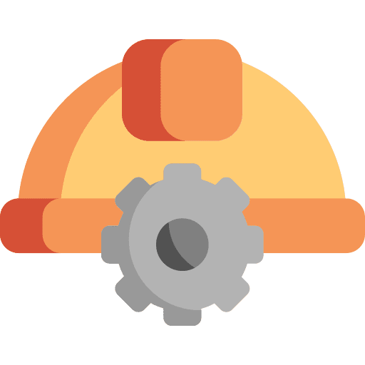 Helmet engineering engineer occupation icon