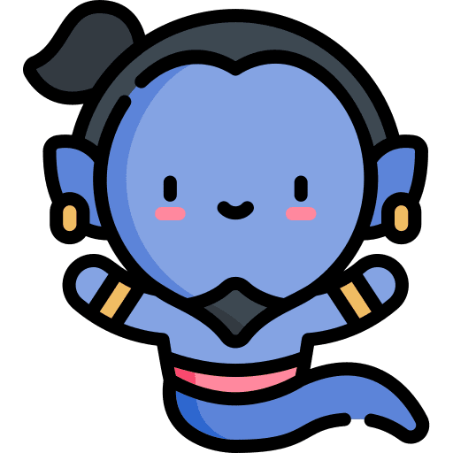 Genie genie character legend icon