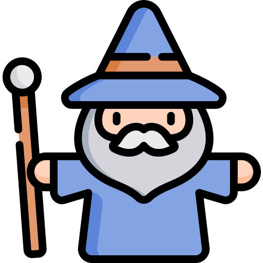 Wizard folklore legend wizard icon