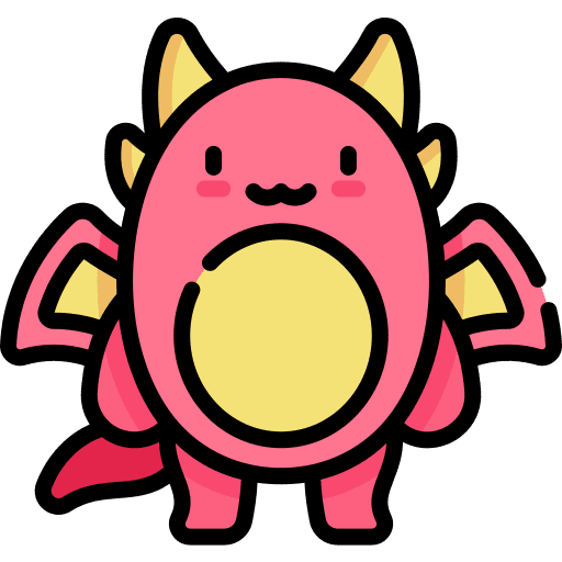 Dragon character folklore fantasy icon