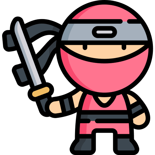 Ninja profile social japanese icon
