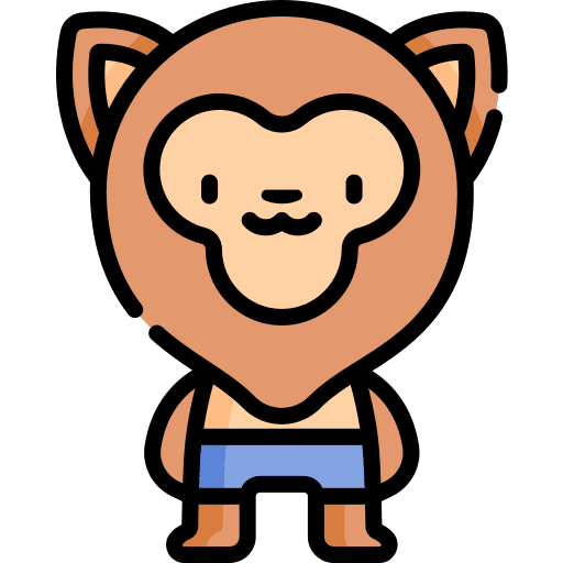 Werewolf terror animals horror icon