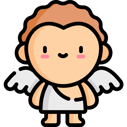 Angel people cultures wings icon