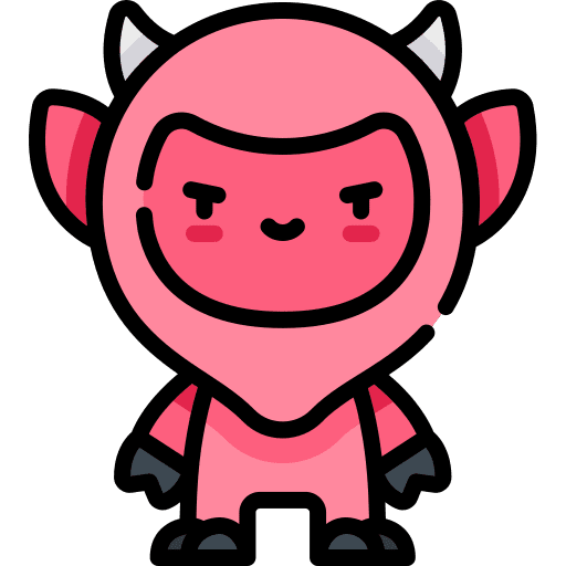 Krampus cultures creature evil icon