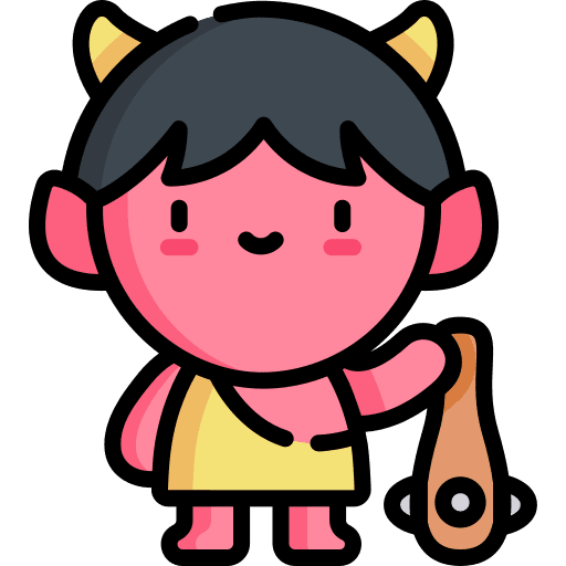 Oni devil demon cultures icon