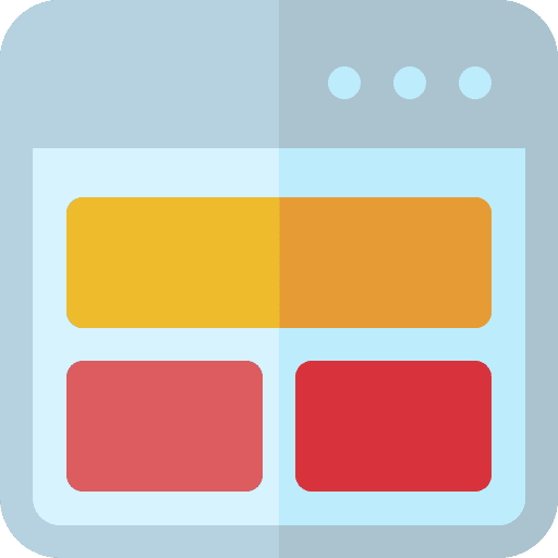 Browser template window browser icon