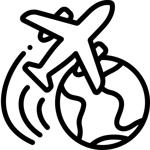Travel travel flight transport icon
