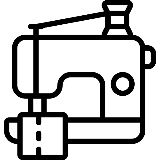 Sewing machine handcraft sew sewing machine icon