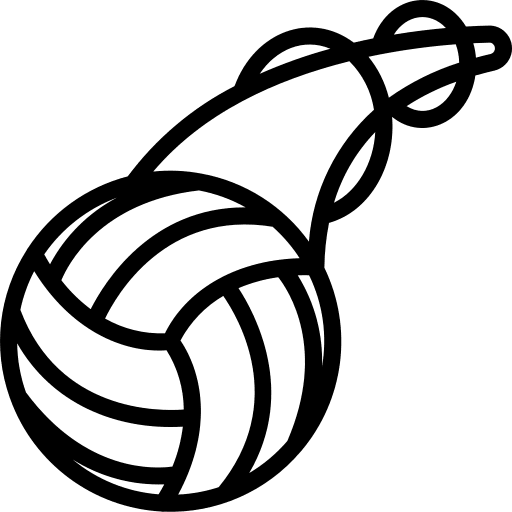 Volleyball sports and competition equipment sport team icon