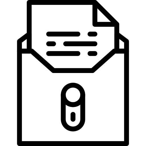 Exam results file result exam icon