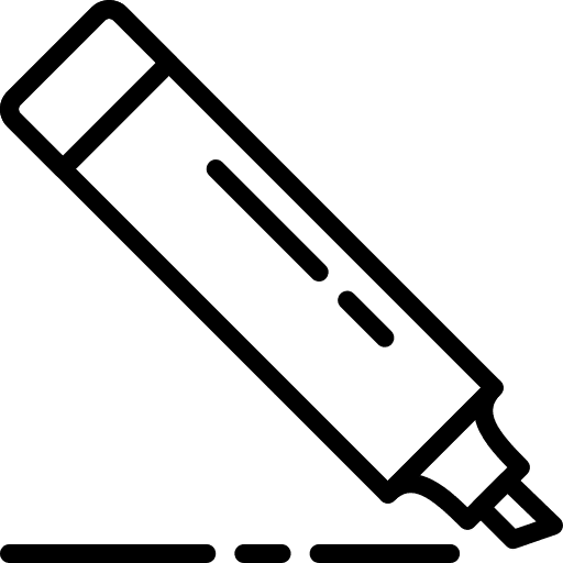 Marker marker tools and utensils write icon