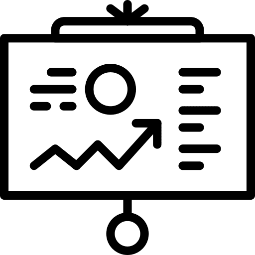 Mathematics class education presentation icon