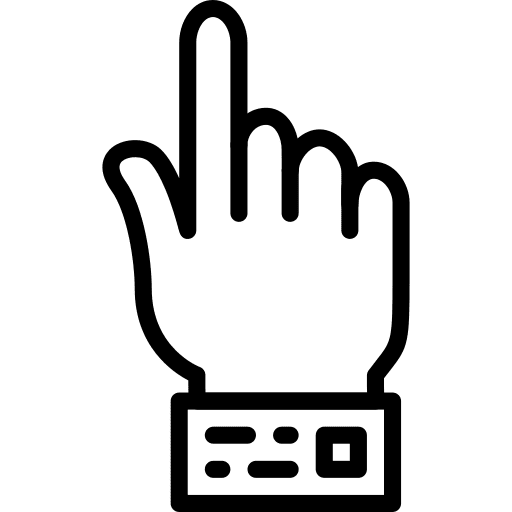 Raise hand raise hand education question icon