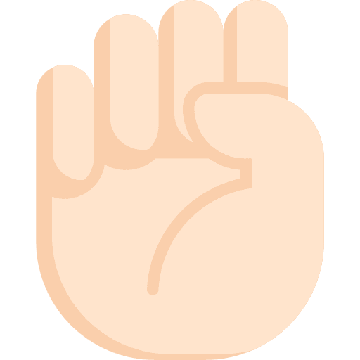 Letter e gestures hands and gestures hands icon