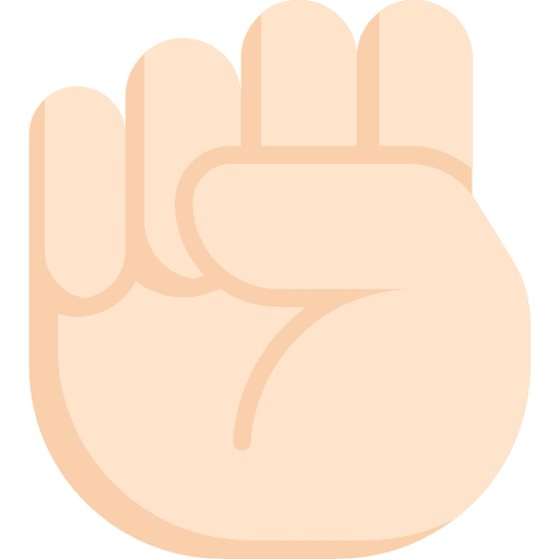 Letter s inclusive letter s hands icon