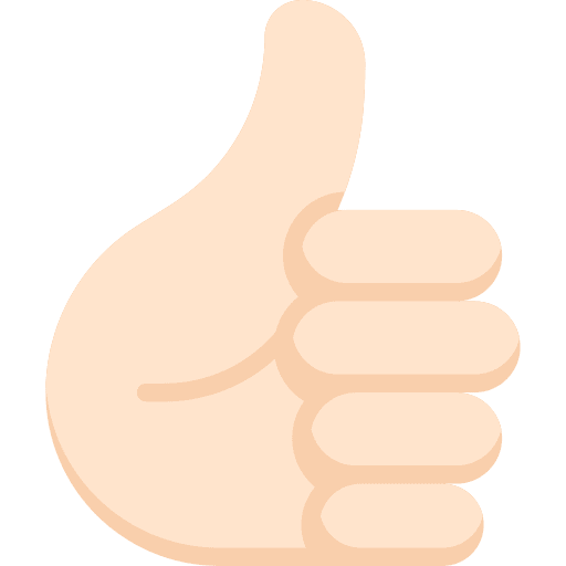 Like good job sign language hands icon