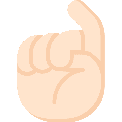 Letter x hands sign language inclusive icon
