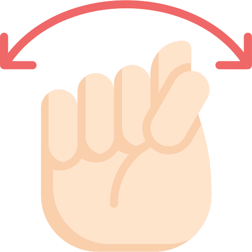 Bathroom hands sign language inclusive icon