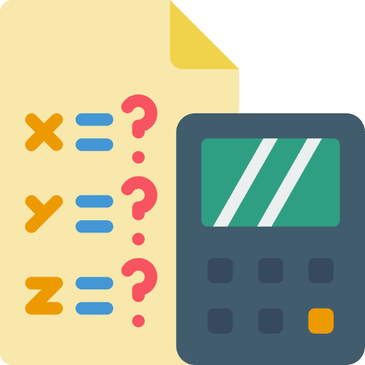 Algebra knowledge university maths icon