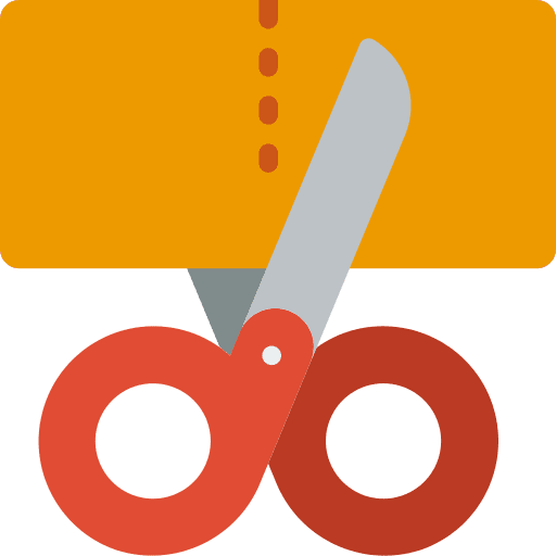 Cutting cutting final cut paper icon