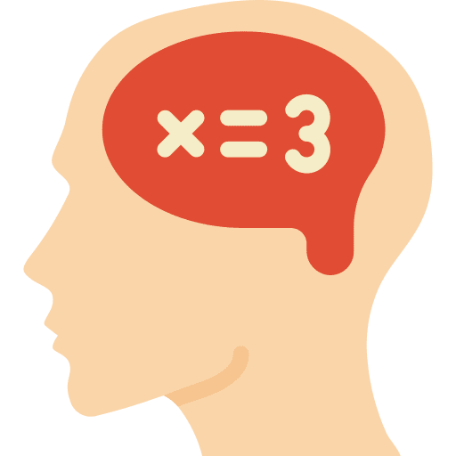 Maths high school school education icon