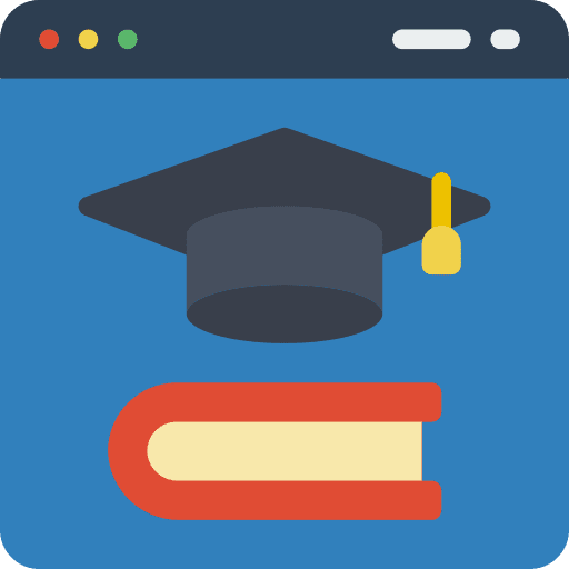Online education education school learning icon