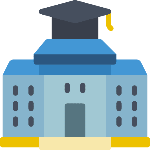 School education high school college icon