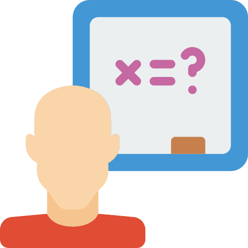 Maths blackboard education maths icon
