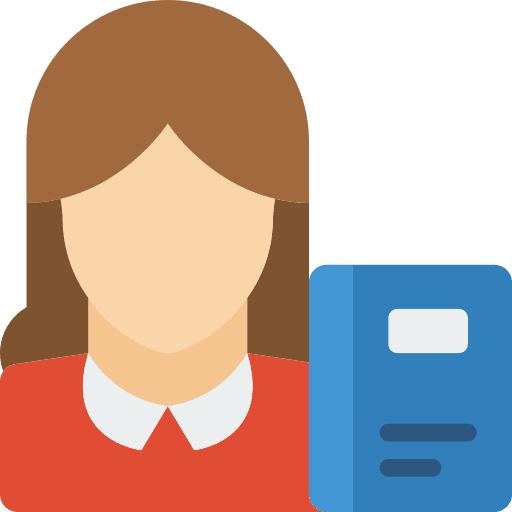 Teacher female professor people teacher icon