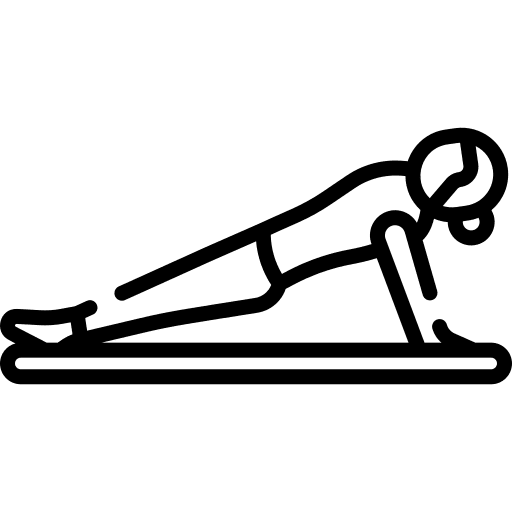 Pilates body pose pilates icon